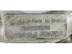 Recambio de turbocompresor para fiat ulysse (179) 2.2 jtd admiral referencia OEM IAM 9649588680  