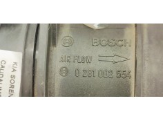 Recambio de caudalimetro para kia sorento 2.5 crdi ex referencia OEM IAM 0281002554  