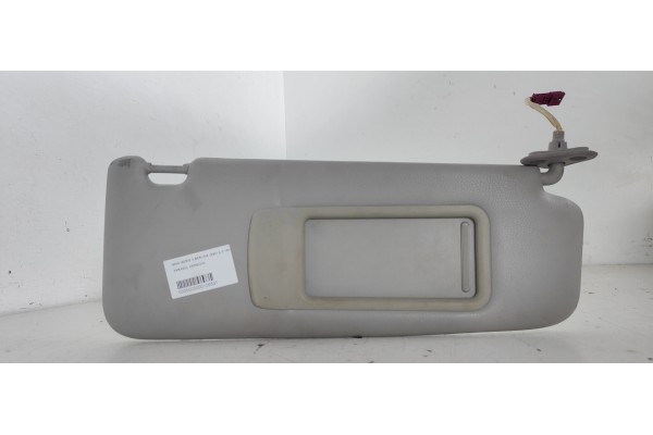 Recambio de parasol derecho para bmw serie 3 berlina (e90) 2.0 16v cat referencia OEM IAM   
