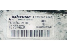 Recambio de intercooler para mercedes-benz clase clk (w209) coupe 2.7cdi 170 [270] referencia OEM IAM A2035000600  