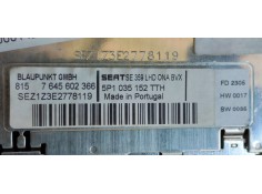 Recambio de sistema audio / radio cd para seat altea (5p1) reference referencia OEM IAM 5P1035152TTH  