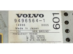 Recambio de sistema audio / radio cd para volvo s60 berlina 2.4 diesel cat referencia OEM IAM 94965641  