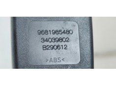 Recambio de enganche cinturon trasero izquierdo para peugeot 3008 active referencia OEM IAM 9681985480  