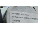 Recambio de cinturon seguridad trasero izquierdo para peugeot 3008 active referencia OEM IAM 33035173  