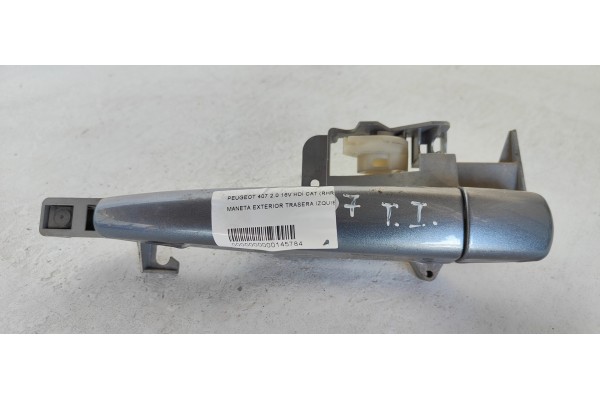 Recambio de maneta exterior trasera izquierda para peugeot 407 st sport referencia OEM IAM   