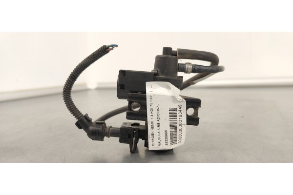 Recambio de valvula aire adicional para citroen nemo 1.3 hdi 75 fap referencia OEM IAM 55228986  