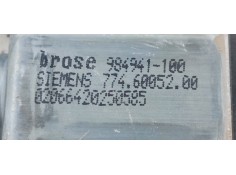 Recambio de elevalunas delantero izquierdo para citroen c4 berlina lx referencia OEM IAM 9647441480  