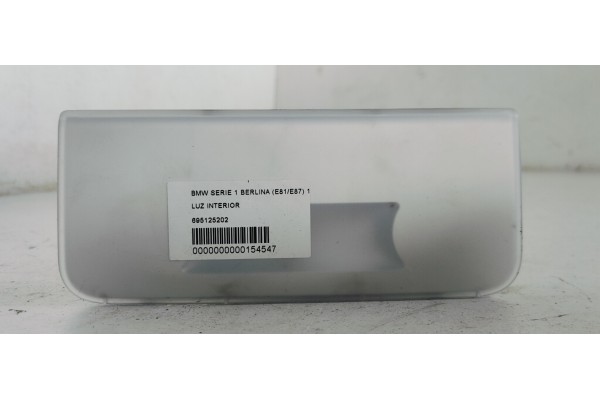 Recambio de luz interior para bmw serie 1 berlina (e81/e87) 116d referencia OEM IAM 695125202  