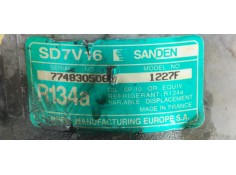 Recambio de compresor aire acondicionado para peugeot 206 berlina 1.9 diesel referencia OEM IAM   