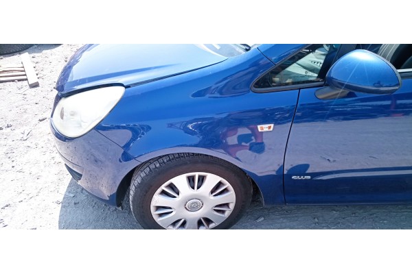 Recambio de aleta delantera izquierda para opel corsa d 1.4 16v referencia OEM IAM   