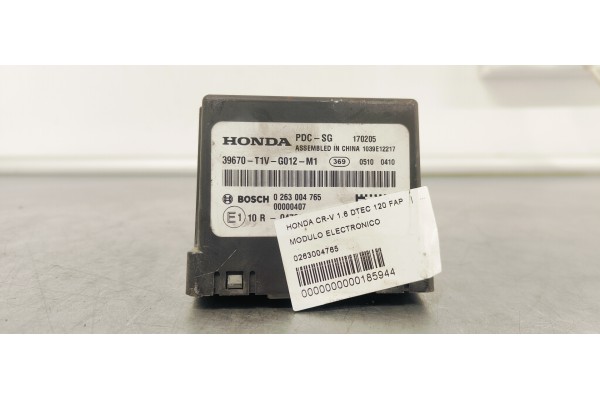 Recambio de modulo electronico para honda cr-v 1.6 dtec 120 fap referencia OEM IAM 0263004765  