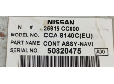 Recambio de sistema dvd para nissan murano (z50) básico referencia OEM IAM 25915CC00  