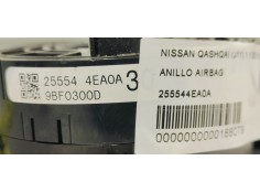 Recambio de anillo airbag para nissan qashqai (j11) 1.6 dci 130 4x4 fap referencia OEM IAM 255544EA0A  