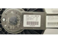 Recambio de ventilador calefaccion para honda cr-v 1.6 dtec 120 fap referencia OEM IAM   