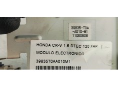 Recambio de modulo electronico para honda cr-v 1.6 dtec 120 fap referencia OEM IAM 39835T0AA010M1  