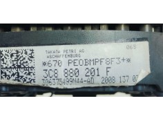 Recambio de airbag delantero izquierdo para volkswagen passat cc (357) 2.0 tdi 140 fap referencia OEM IAM 3C8880201F  