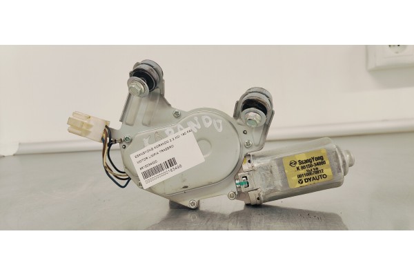 Recambio de motor limpia trasero para ssangyong korando 2.2 xdi 180 fap referencia OEM IAM 8615034000  