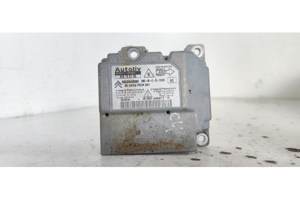 Recambio de centralita airbag para citroen c4 berlina lx referencia OEM IAM 9662643980  