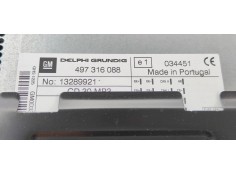 Recambio de sistema audio / radio cd para opel corsa d catch me referencia OEM IAM 13289921  