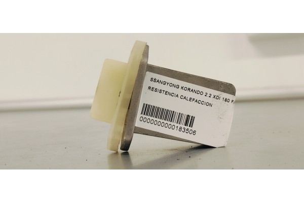 Recambio de resistencia calefaccion para ssangyong korando 2.2 xdi 180 fap referencia OEM IAM   