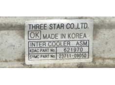 Recambio de intercooler para ssangyong kyron 200 xdi sport referencia OEM IAM 2371109050  