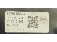 Recambio de elevalunas delantero izquierdo para nissan qashqai (j11) 1.6 dci 130 4x4 fap referencia OEM IAM 807014EA3C  