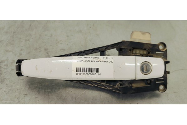 Recambio de maneta exterior delantera izquierda para opel corsa d cosmo referencia OEM IAM   