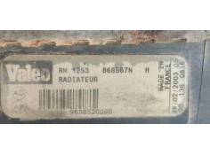 Recambio de radiador agua para citroen c3 1.1 cool referencia OEM IAM 9638520080  