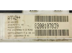 Recambio de pantalla multifuncion para renault megane ii berlina 5p confort dynamique referencia OEM IAM 8200107839  
