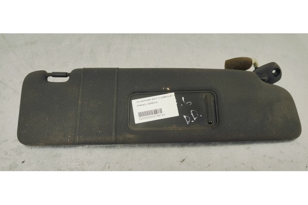 Recambio de parasol derecho para volkswagen golf vi cabriolet (517) 1.6 tdi referencia OEM IAM   
