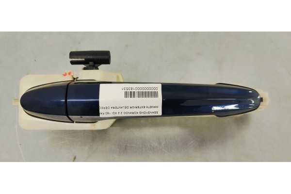 Recambio de maneta exterior delantera derecha para ssangyong korando 2.2 xdi 180 fap referencia OEM IAM   