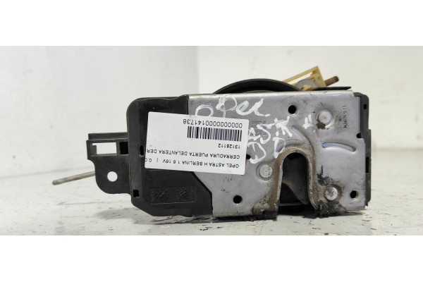 Recambio de cerradura puerta delantera derecha para opel astra h berlina sport referencia OEM IAM 13128112  