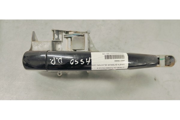 Recambio de maneta exterior delantera derecha para citroen c4 picasso exclusive referencia OEM IAM 9680168580  