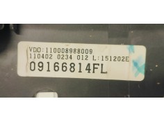 Recambio de cuadro instrumentos para opel corsa c club referencia OEM IAM 09166814FL  