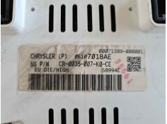 Recambio de cuadro instrumentos para chrysler jeep compass 2.4 16v cat referencia OEM IAM CR0035007K0CE 7018AE 2377760