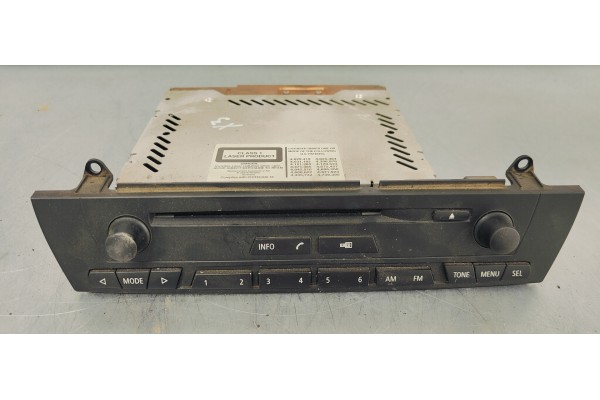 Recambio de sistema audio / radio cd para bmw x3 (e83) 2.0 d referencia OEM IAM 65129132254  