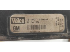 Recambio de electroventilador para opel combo d kasten l1h1 2,2t referencia OEM IAM 13123751  