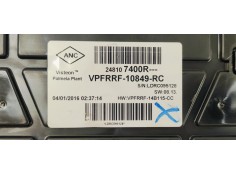 Recambio de cuadro instrumentos para renault captur 1.5 dci 90 fap referencia OEM IAM 248107400R  