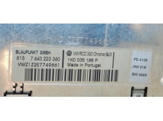 Recambio de sistema audio / radio cd para volkswagen passat berlina (3c2) edition plus referencia OEM IAM 1K0035186P  
