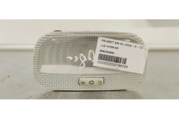 Recambio de luz interior para peugeot 308 cc (2009) 1.6 i 120 referencia OEM IAM 9682063980  