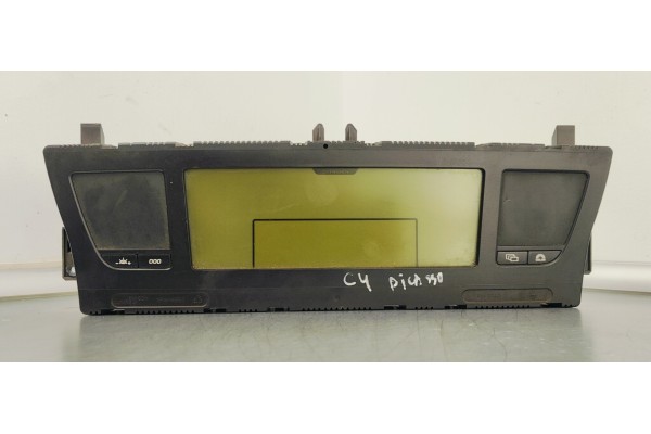 Recambio de cuadro instrumentos para citroen c4 picasso exclusive referencia OEM IAM P9664365280  