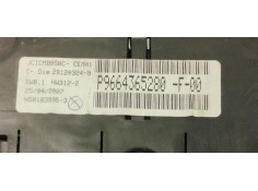 Recambio de cuadro instrumentos para citroen c4 picasso exclusive referencia OEM IAM P9664365280  