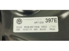 Recambio de elevalunas trasero izquierdo para volkswagen golf vi cabriolet (517) 1.6 tdi referencia OEM IAM 8P7959811B  