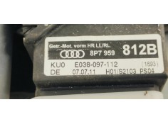 Recambio de elevalunas trasero derecho para volkswagen golf vi cabriolet (517) 1.6 tdi referencia OEM IAM 8P7959812B  