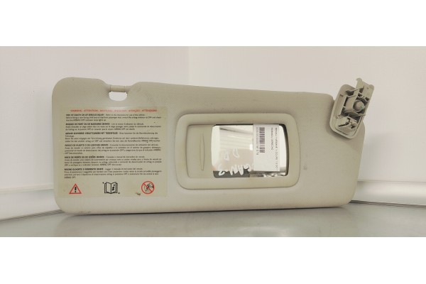 Recambio de parasol derecho para renault megane iii coupe 1.5 dci 110 fap referencia OEM IAM   
