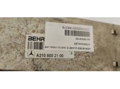 Recambio de intercooler para mercedes-benz clase e (w210) familiar 320 t cdi (210.226) referencia OEM IAM A2105002100  