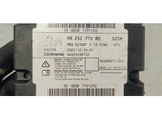 Recambio de centralita airbag para citroen c3 aircross 1.2 i turbo 110 fap referencia OEM IAM 9825277080  