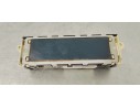 Recambio de pantalla multifuncion para peugeot partner kombi 1.6 hdi 90 fap referencia OEM IAM 9803399680  