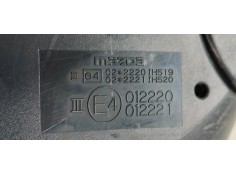 Recambio de retrovisor derecho para mazda 3 berlina (bk) 1.6 cd diesel cat referencia OEM IAM   