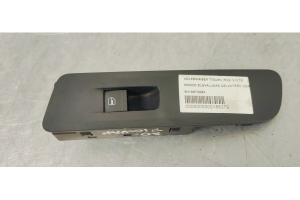 Recambio de mando elevalunas delantero derecho para volkswagen tiguan (5n2) 2.0 tsi referencia OEM IAM 5N1867256A  